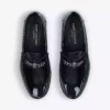 KURT GEIGER LONDON Vincent Chain Embellished Patent Loafers Black -KURT GEIGERLONDON Sales unnamed file 1017