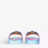 KURT GEIGER LONDON Meena Eagle Rainbow-woven Sliders For Womens Other -KURT GEIGERLONDON Sales unnamed file 1029