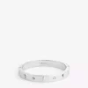 KURT GEIGER LONDON Crystal-embellished Eagle-head Brass Bangle For Womens Silver -KURT GEIGERLONDON Sales unnamed file 104