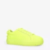 KURT GEIGER LONDON Laney Eagle Drench Leather Trainers For Womens Yellow -KURT GEIGERLONDON Sales unnamed file 1056