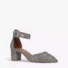 KURT GEIGER LONDON Burlington Logo-embossed Woven Courts For Womens Beige -KURT GEIGERLONDON Sales unnamed file 108