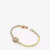 KURT GEIGER LONDON Smile Gold-tone Brass And Crystal String Bracelet For Womens -KURT GEIGERLONDON Sales unnamed file 1082