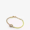 KURT GEIGER LONDON Smile Gold-tone Brass And Crystal String Bracelet For Womens -KURT GEIGERLONDON Sales unnamed file 1083