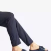 KURT GEIGER LONDON Milo Eagle Embellished Quilted Faux-leather Sliders Navy -KURT GEIGERLONDON Sales unnamed file 1088