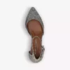 KURT GEIGER LONDON Burlington Logo-embossed Woven Courts For Womens Beige -KURT GEIGERLONDON Sales unnamed file 109
