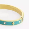 KURT GEIGER LONDON Brass And Enamel Eagle Bangle For Womens Teal -KURT GEIGERLONDON Sales unnamed file 1120