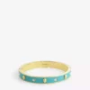 KURT GEIGER LONDON Brass And Enamel Eagle Bangle For Womens Teal -KURT GEIGERLONDON Sales unnamed file 1121