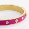 KURT GEIGER LONDON Brass And Enamel Eagle Bangle For Womens Fushia -KURT GEIGERLONDON Sales unnamed file 1124
