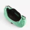 KURT GEIGER LONDON Quilted Recycled-nylon Cross-body Bag For Womens Green -KURT GEIGERLONDON Sales unnamed file 1150