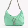 KURT GEIGER LONDON Quilted Recycled-nylon Cross-body Bag For Womens Green -KURT GEIGERLONDON Sales unnamed file 1151