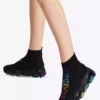 KURT GEIGER LONDON Lettie Be Kind Knitted Sock Trainers For Womens Black -KURT GEIGERLONDON Sales unnamed file 1176
