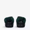 KURT GEIGER LONDON Orson Faux Fur-lined Quilted Faux-leather Sliders For Womens Blk/green 10 KURT GEIGER LONDON Orson Faux Fur-lined Quilted Faux-leather Sliders For Womens Blk/green -KURT GEIGERLONDON Sales unnamed file 1181