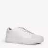 KURT GEIGER LONDON Laney Crocodile-embossed Leather Trainers Bone -KURT GEIGERLONDON Sales unnamed file 1272