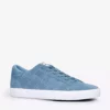 KURT GEIGER LONDON Lexi Stitch-detail Suede Trainers Blue 9 KURT GEIGER LONDON Lexi Stitch-detail Suede Trainers Blue -KURT GEIGERLONDON Sales unnamed file 1282