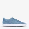 KURT GEIGER LONDON Lexi Stitch-detail Suede Trainers Blue 11 KURT GEIGER LONDON Lexi Stitch-detail Suede Trainers Blue -KURT GEIGERLONDON Sales unnamed file 1284