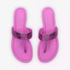 KURT GEIGER LONDON Kensington T-bar Leather Sandals For Womens Fuchsia 8 KURT GEIGER LONDON Kensington T-bar Leather Sandals For Womens Fuchsia -KURT GEIGERLONDON Sales unnamed file 1296