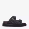 KURT GEIGER LONDON Orson Quilted Faux-leather Slides For Womens Black/comb 11 KURT GEIGER LONDON Orson Quilted Faux-leather Slides For Womens Black/comb -KURT GEIGERLONDON Sales unnamed file 1338