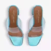 KURT GEIGER LONDON Party Embellished Mules Blue -KURT GEIGERLONDON Sales unnamed file 1372