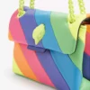 KURT GEIGER LONDON Mini Kensington Rainbow Leather Shoulder Bag For Womens Mult/other -KURT GEIGERLONDON Sales unnamed file 141