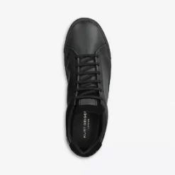 KURT GEIGER LONDON Donnie Leather Trainers Black
