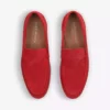KURT GEIGER LONDON Hugo Quilted Suede Loafers Red -KURT GEIGERLONDON Sales unnamed file 1442