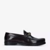 KURT GEIGER LONDON Vincent Chain Leather Loafers Wine -KURT GEIGERLONDON Sales unnamed file 1451