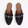 KURT GEIGER LONDON Chelsea Quilted Leather Mules For Womens Black -KURT GEIGERLONDON Sales unnamed file 1468