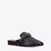 KURT GEIGER LONDON Chelsea Quilted Leather Mules For Womens Black -KURT GEIGERLONDON Sales unnamed file 1469