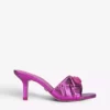 KURT GEIGER LONDON Kensington Metallic Leather Mules For Womens Fushia Cmb 11 KURT GEIGER LONDON Kensington Metallic Leather Mules For Womens Fushia Cmb -KURT GEIGERLONDON Sales unnamed file 1487