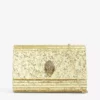 KURT GEIGER LONDON Party Eagle-emblem Shell Cross-body Bag For Womens Gold 2 KURT GEIGER LONDON Party Eagle-emblem Shell Cross-body Bag For Womens Gold -KURT GEIGERLONDON Sales unnamed file 153