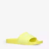 KURT GEIGER LONDON KGL Brand-embossed Shell Pool Sliders For Womens Yellow -KURT GEIGERLONDON Sales unnamed file 1570