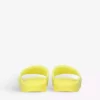 KURT GEIGER LONDON KGL Brand-embossed Shell Pool Sliders For Womens Yellow -KURT GEIGERLONDON Sales unnamed file 1571
