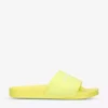 KURT GEIGER LONDON KGL Brand-embossed Shell Pool Sliders For Womens Yellow -KURT GEIGERLONDON Sales unnamed file 1572