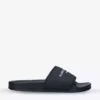 KURT GEIGER LONDON KGL Brand-embossed Shell Pool Sliders Black -KURT GEIGERLONDON Sales unnamed file 1577