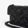 KURT GEIGER LONDON Kensington Mini Quilted Leather Shoulder Bag For Womens Black -KURT GEIGERLONDON Sales unnamed file 16
