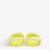 KURT GEIGER LONDON KGL Brand-embossed Shell Pool Sliders For Womens Yellow -KURT GEIGERLONDON Sales unnamed file 1626