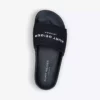 KURT GEIGER LONDON KGL Brand-embossed Shell Pool Sliders For Womens Black -KURT GEIGERLONDON Sales unnamed file 1634