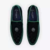 KURT GEIGER LONDON Hugh Eagle Duke Velvet Loafers Green -KURT GEIGERLONDON Sales unnamed file 1649