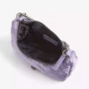 KURT GEIGER LONDON Quilted Recycled Nylon Cross-body Bag For Womens Lilac -KURT GEIGERLONDON Sales unnamed file 166