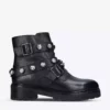 KURT GEIGER LONDON Stinger Crystals Leather Ankle Boots For Womens Black -KURT GEIGERLONDON Sales unnamed file 1662