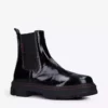 KURT GEIGER LONDON Bird Patent Leather Chelsea Boots For Womens Blk/red 9 KURT GEIGER LONDON Bird Patent Leather Chelsea Boots For Womens Blk/red -KURT GEIGERLONDON Sales unnamed file 1665