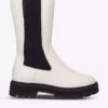KURT GEIGER LONDON Stint Chunky-soled Leather Chelsea Boots For Womens Bone -KURT GEIGERLONDON Sales unnamed file 1668
