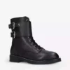 KURT GEIGER LONDON Sutton Leather Biker Boots For Womens Black -KURT GEIGERLONDON Sales unnamed file 1694