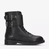 KURT GEIGER LONDON Sutton Leather Biker Boots For Womens Black -KURT GEIGERLONDON Sales unnamed file 1696