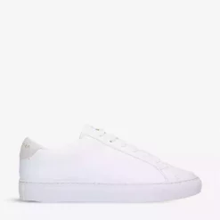 KURT GEIGER LONDON Lane Lace-up Leather Trainers For Womens White