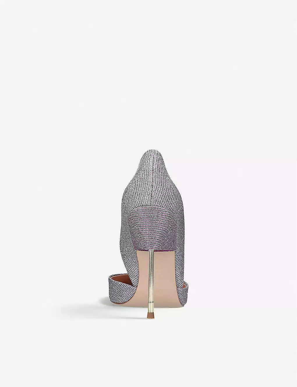 KURT GEIGER LONDON Bond Textured Glittered Courts Pink 6 KURT GEIGER LONDON Bond Textured Glittered Courts Pink - Image 5