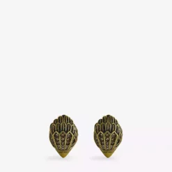 KURT GEIGER LONDON Eagle Silver-tone Brass Earrings For Womens Gold