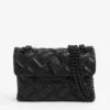 KURT GEIGER LONDON Kensington Mini Quilted Leather Shoulder Bag For Womens Black -KURT GEIGERLONDON Sales unnamed file 19