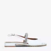 KURT GEIGER LONDON Princely Rainbow Embellished-strap Leather Sandals White -KURT GEIGERLONDON Sales unnamed file 191