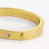 KURT GEIGER LONDON Crystal-embellished Eagle-head Brass Bangle For Womens Gold -KURT GEIGERLONDON Sales unnamed file 21